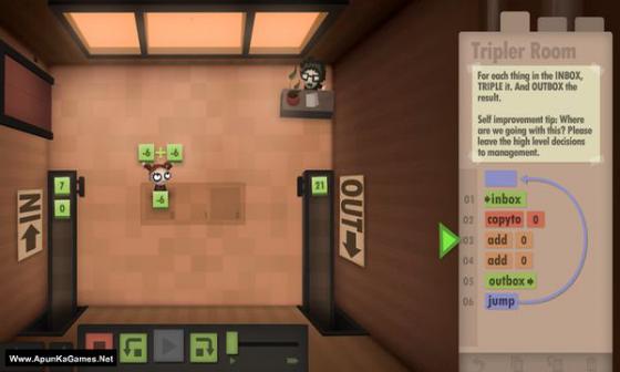 Human Resource Machine Screenshot 1, Full Version, PC Game, Download Free
