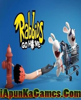 Rabbids Go Home Cover, Poster, Full Version, PC Game, Download Free