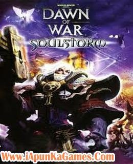 Warhammer 40,000 Dawn of War Soulstorm Cover, Poster, Full Version, PC Game, Download Free