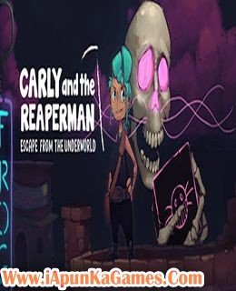 Carly and the Reaperman: Escape from the Underworld Cover, Poster