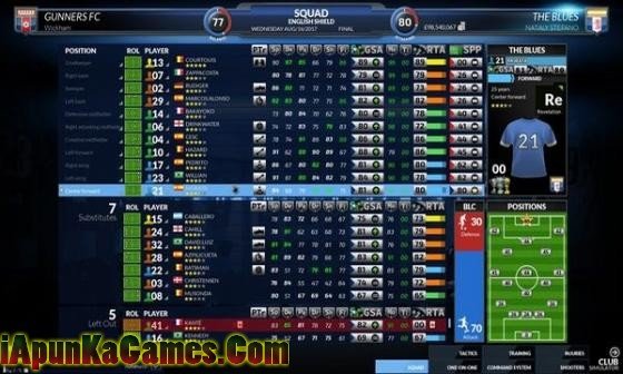 Football Club Simulator 19 Free Download ApunKaGames