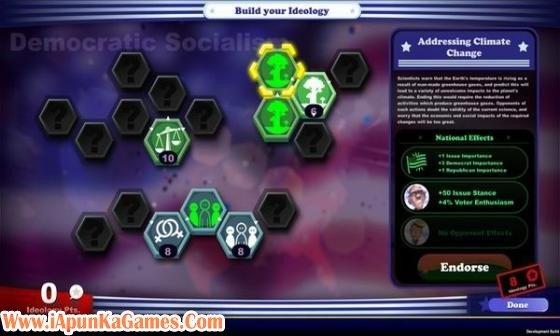 The Political Machine 2020 Screenshot 2, Full Version, PC Game, Download Free