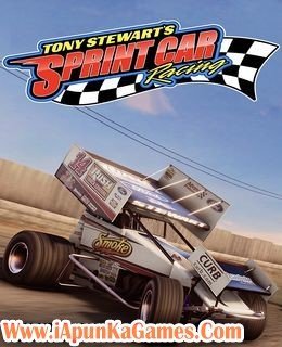 Tony Stewart's Sprint Car Racing Cover, Poster, Full Version, PC Game, Download Free