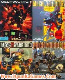 MechWarrior (1-4) Cover, Poster, Full Version, PC Game, Download Free