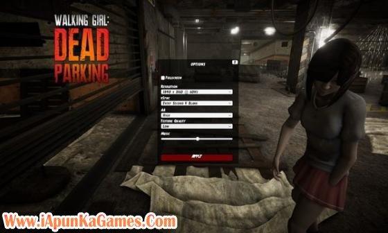 Walking Girl Dead Parking Free Download Screenshot 2