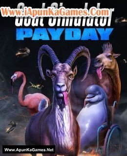 Goat Simulator: PAYDAY Cover, Poster, Full Version, PC Game, Download Free