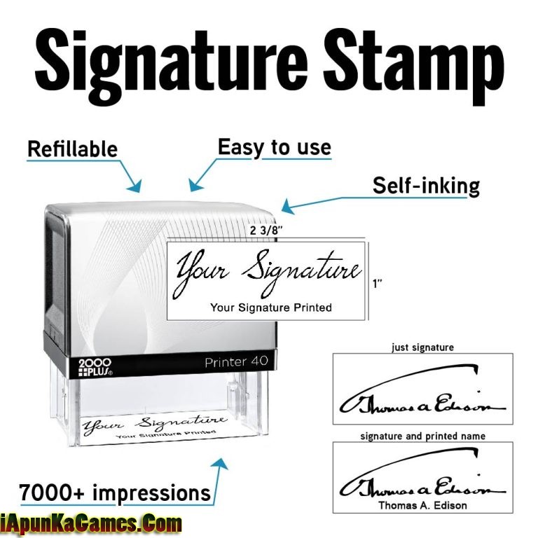 Pros and Cons to Pre-Made Signature Stamp