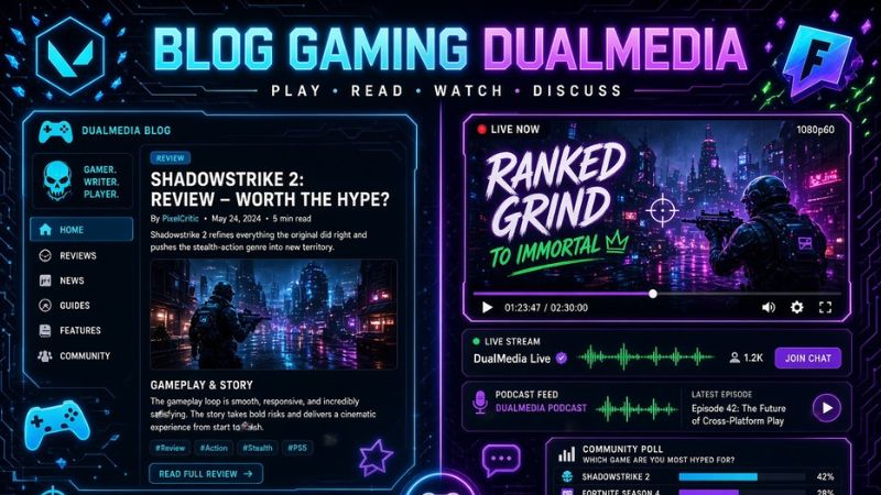 blog gaming dualmedia